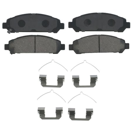 Wagner Brakes Ceramic Disc Pad Set, Zd1401 ZD1401